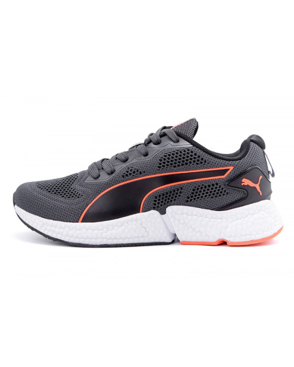 Мужские кроссовки Puma Hybrid Rocket темно-серые (dkgrey-orange)