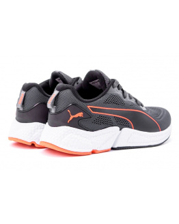 Мужские кроссовки Puma Hybrid Rocket темно-серые (dkgrey-orange)