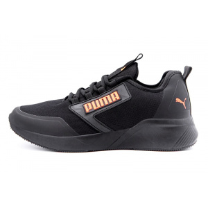 Мужские кроссовки Puma Retaliate Black Gore-Tex черные (black-orange)