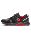 Мужские кроссовки Reebok Flexlight черные с красным (black-red)