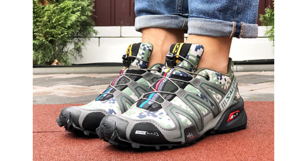 Salomon speedcross sales camo shoes