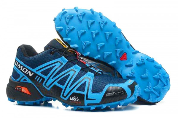 Мужские кроссовки Salomon Speedcross 3 синие