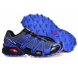 Купить Мужские кроссовки Salomon Speedcross 3 темно-синие