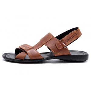 Мужские сандалии Cardio коричневые