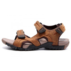 Чоловічі сандалі DEFF светло-коричневі