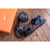 Купить Мужские сандалии Nike черные с синим