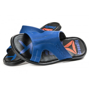 Купить Мужские шлепанцы Reebok синие в Украине