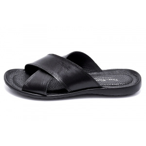 Мужские шлепанцы VanKristi черные