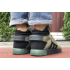 Купить Мужские высокие кроссовки на меху Adidas Tubular Invader Strap зеленые