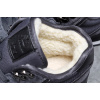 Купить Мужские высокие кроссовки на меху New Balance 574 Mid Fur серые