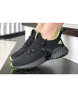 Жіночі кросівки Adidas AlphaBOUNCE Instinct чорні с неоновым