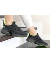 Купить Женские кроссовки Adidas AlphaBOUNCE Instinct черные с неоновым