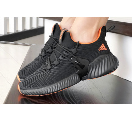 Женские кроссовки Adidas AlphaBOUNCE Instinct черные с оранжевым