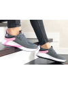 Купить Женские кроссовки Adidas Bounce темно-серые с розовым