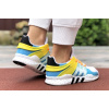 Купить Женские кроссовки Adidas EQT Support Adv 91/17 белые с голубым и желтым