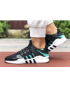 Женские кроссовки Adidas EQT Support Adv 91/17 черные с белым
