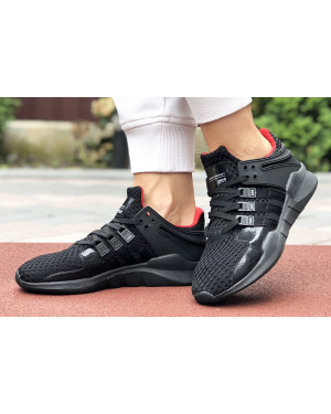 Жіночі кросівки Adidas EQT Support Adv 91/17 чорні з червоним