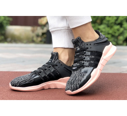 Купить Женские кроссовки Adidas EQT Support Adv 91/17 серые с черным и розовым