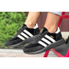 Женские кроссовки Adidas Iniki Runner черные с белым