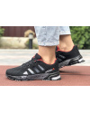 Женские кроссовки Adidas Marathon TR 26 черные с красным