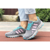 Купить Женские кроссовки Adidas Marathon TR 26 серые с бирбзовым и розовым
