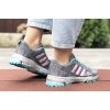 Купить Женские кроссовки Adidas Marathon TR 26 серые с бирбзовым и розовым