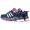 Купить Женские кроссовки Adidas Marathon TR темно-синие с розовым