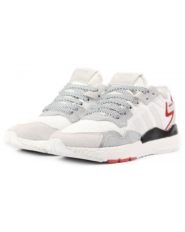Женские кроссовки Adidas Nite Jogger BOOST белые