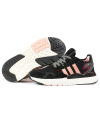 Купить Жіночі кросівки Adidas Nite Jogger BOOST чорні з рожевим