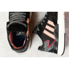 Купить Женские кроссовки Adidas Nite Jogger BOOST черные с розовым
