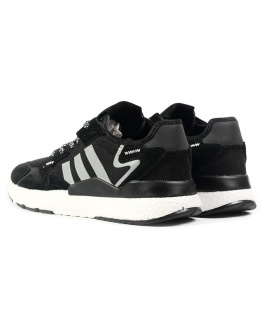 Жіночі кросівки Adidas Nite Jogger BOOST чорні з сірим