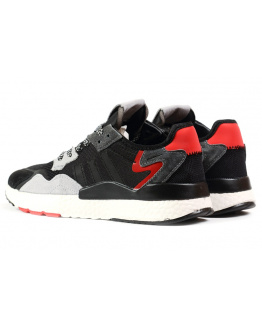 Жіночі кросівки Adidas Nite Jogger BOOST чорні з сірим