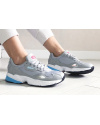 Купить Жіночі кросівки Adidas Originals Falcon сірі з білим