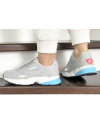 Купить Жіночі кросівки Adidas Originals Falcon сірі з білим