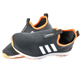 Купить Женские кроссовки Adidas Slip-on темно-серые в Украине