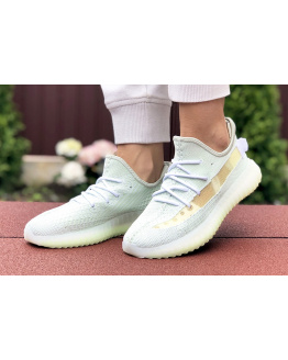 Жіночі кросівки Adidas Yeezy Boost 350 V2 светло-зелені
