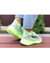 Купить Жіночі кросівки Adidas Yeezy Boost 380 зелені з сірим