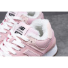 Купить Женские кроссовки на меху New Balance 574 Fur розовые
