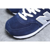 Купить Женские кроссовки на меху New Balance 574 Fur темно-синие