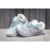 Купить Женские кроссовки New Balance 574 серо-голубые