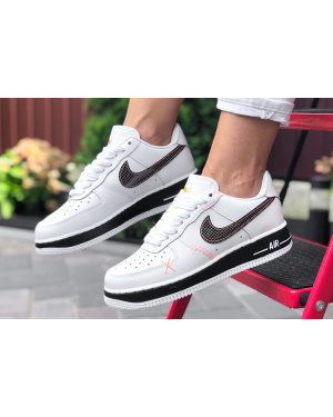 Жіночі кросівки Nike Air Force 1 Low x PEACEMINUSONE білі