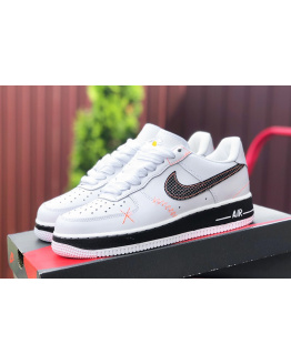 Жіночі кросівки Nike Air Force 1 Low x PEACEMINUSONE білі