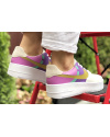 Купить Женские кроссовки Nike Air Force 1 Sage Low белые с фиолетовым