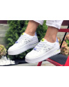 Жіночі кросівки Nike Air Force 1 Sage Low білі с неоново-зеленым
