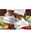 Купить Жіночі кросівки Nike Air Force 1 Sage Low білі с неоново-зеленым