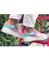Купить Жіночі кросівки Nike Air Force 1 Sage Low рожеві з фіолетовим