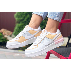 Женские кроссовки Nike Air Force 1 Shadow белые