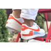 Купить Женские кроссовки Nike Air Force 1 Shadow белые с красным и голубым