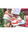 Купить Жіночі кросівки Nike Air Force 1 Shadow білі з червоним и голубым