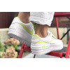 Купить Женские кроссовки Nike Air Force 1 Shadow белые с неоново-зеленым